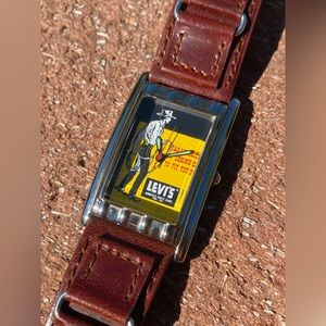 COLLECTIBLE LEVI'S WESTERN WEAR HERITAGE SERIES WATCH - VINTAGE - Rare